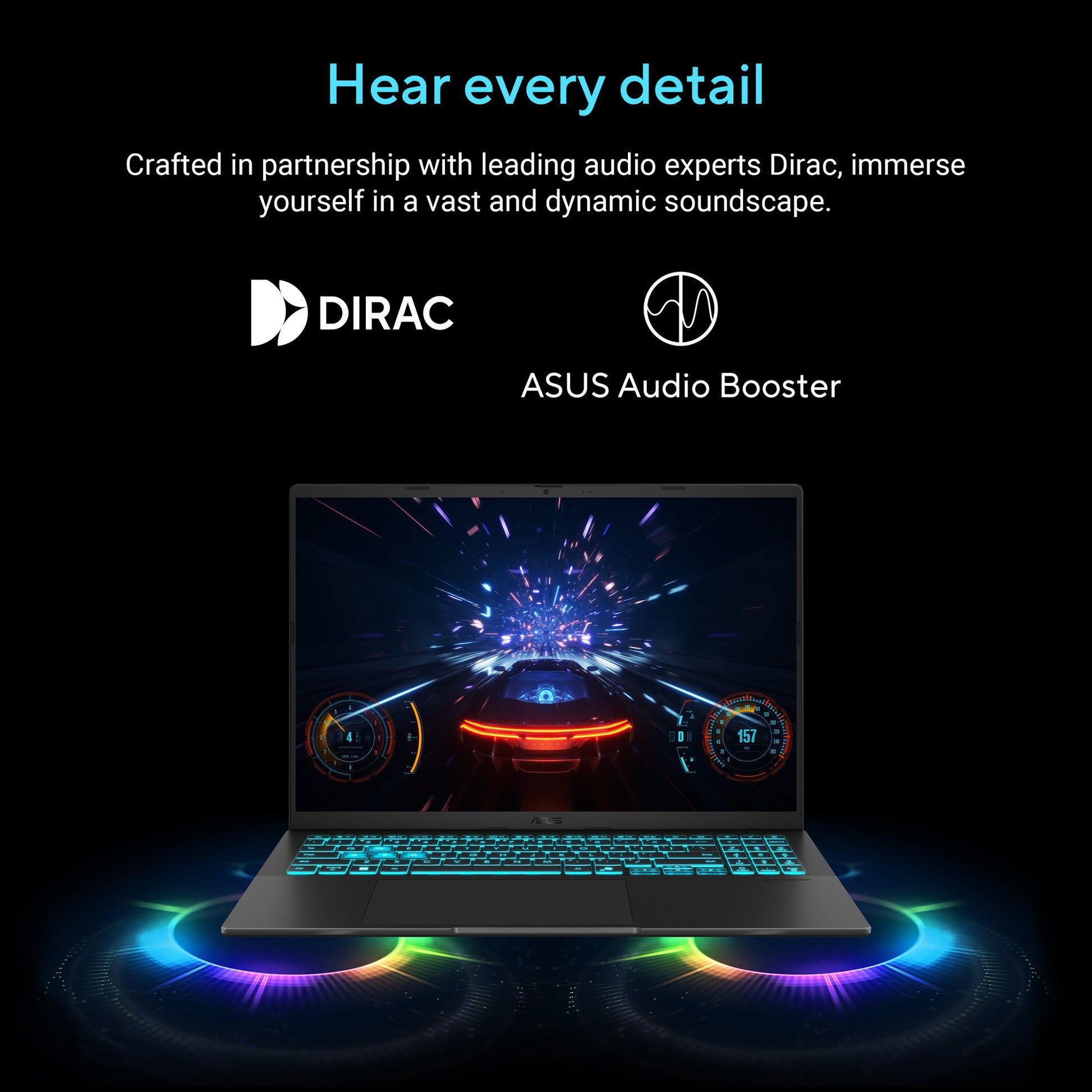 Ordinateur portable de jeu Asus v16 fx3607vp-rp003ws 16 (noir | core 7 240h | rtx 5070 | 16 go | SSD 1 to)