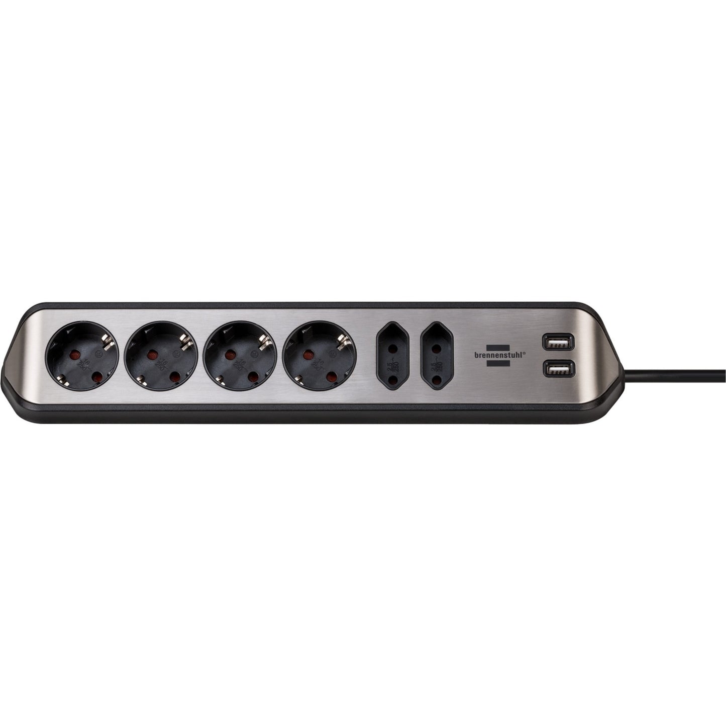 Brennenstuhl Estilo Corner Stop Contact 4 fois