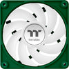 Thermaltake ct120 ex argb sync ventilateur de refroidissement pc racing vert (pack de 3 ventilateurs) ventilateurs de boîtier (vert, 3 pièces, 120 x 120 x 25 mm, pwm)