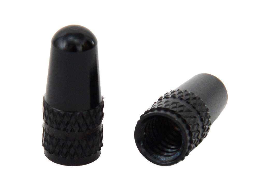Radon 1 paire de bouchons de valve noirs
