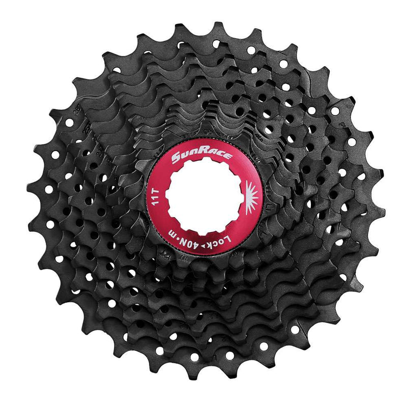 Cassette sunrace 11 vitesses csrx1 11-25t noir