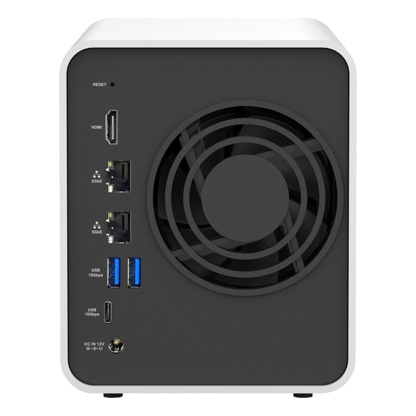 Terramaster f2-425 plus nas (blanc, 2x 5GBe, HDMI, USB)