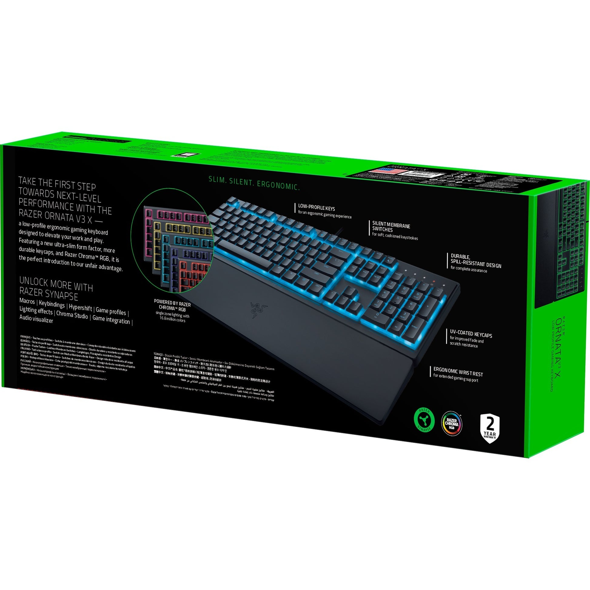Razer Ornata V3 x Clavier de jeu à profil bas