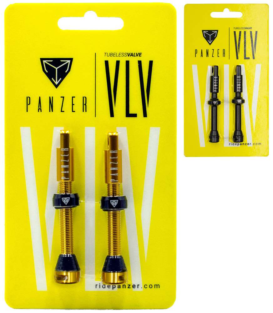 Valves tubeless Ridepanzer 48mm (la paire)