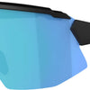 Bliz brise petit marron w bleu multi - lunettes de sport