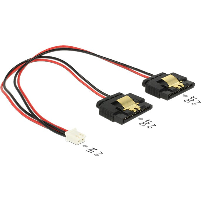 Dellock Femelle à 2 broches> 2 x Sata 15 broches