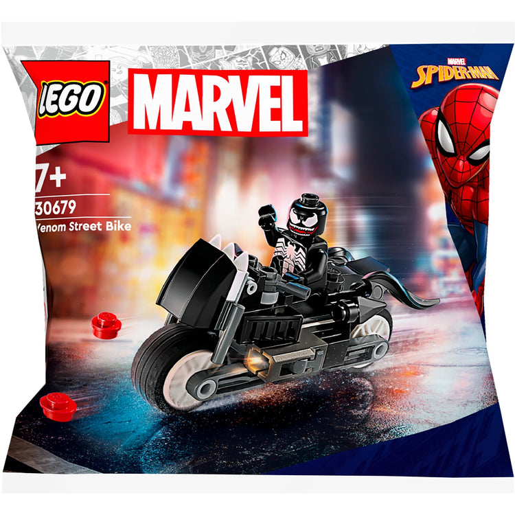 Lego Marvel - jouet de construction de vélo de rue Venom (30679)