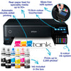 Imprimante jet d'encre tout-en-un Epson ecotank et-8550 (noir, USB, WLAN, numérisation, copie)