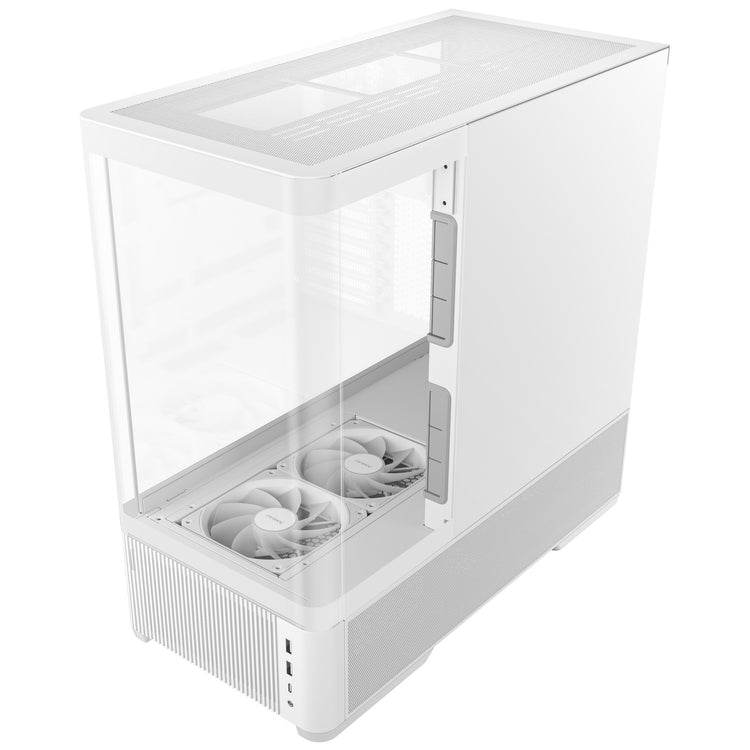 Boîtier tour midi Antec C6 Curve Air (blanc | 2x USB-A | 1x USB-C | verre trempé)