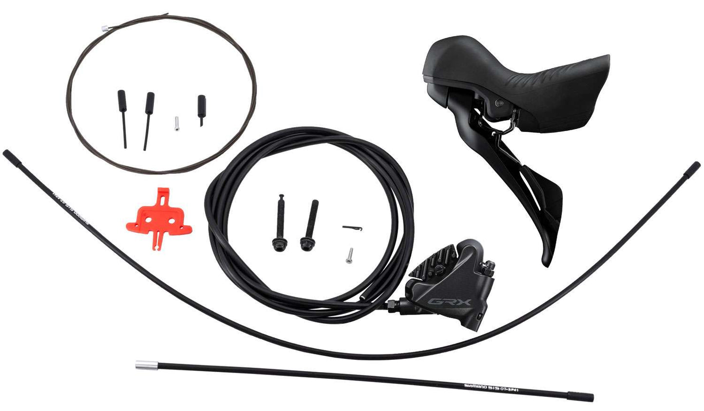 Shimano grx st-rx610+br-rx400 frein à disque 12 vitesses arrière