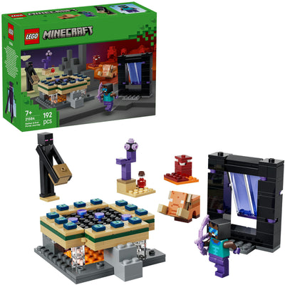 Lego 21584 Minecraft Voyage vers le Nether et le portail final | 2 pièces