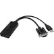ICY BOX IB-AC512 VGA + ADAPTATEUR AUDIO HDMI