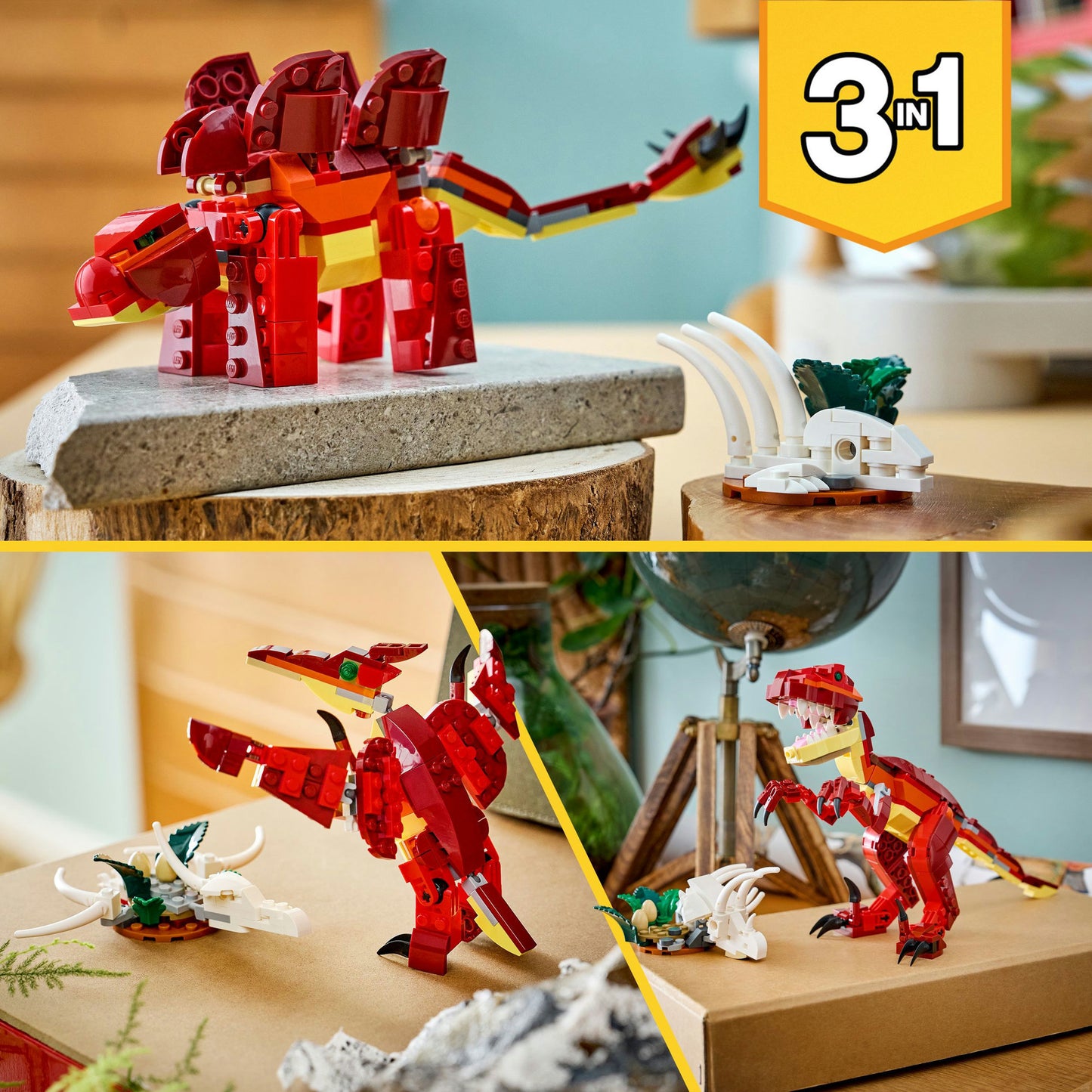 Lego Creator 31379 dinosaure féroce