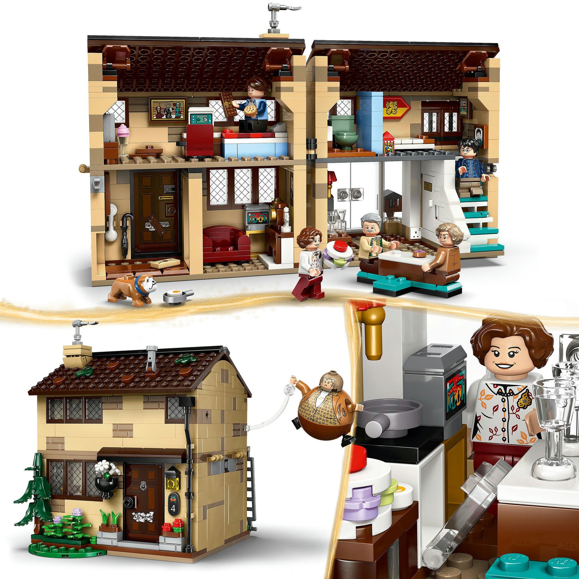 Lego Harry Potter 76451 Visite de Ligusterlaan de tante Margot