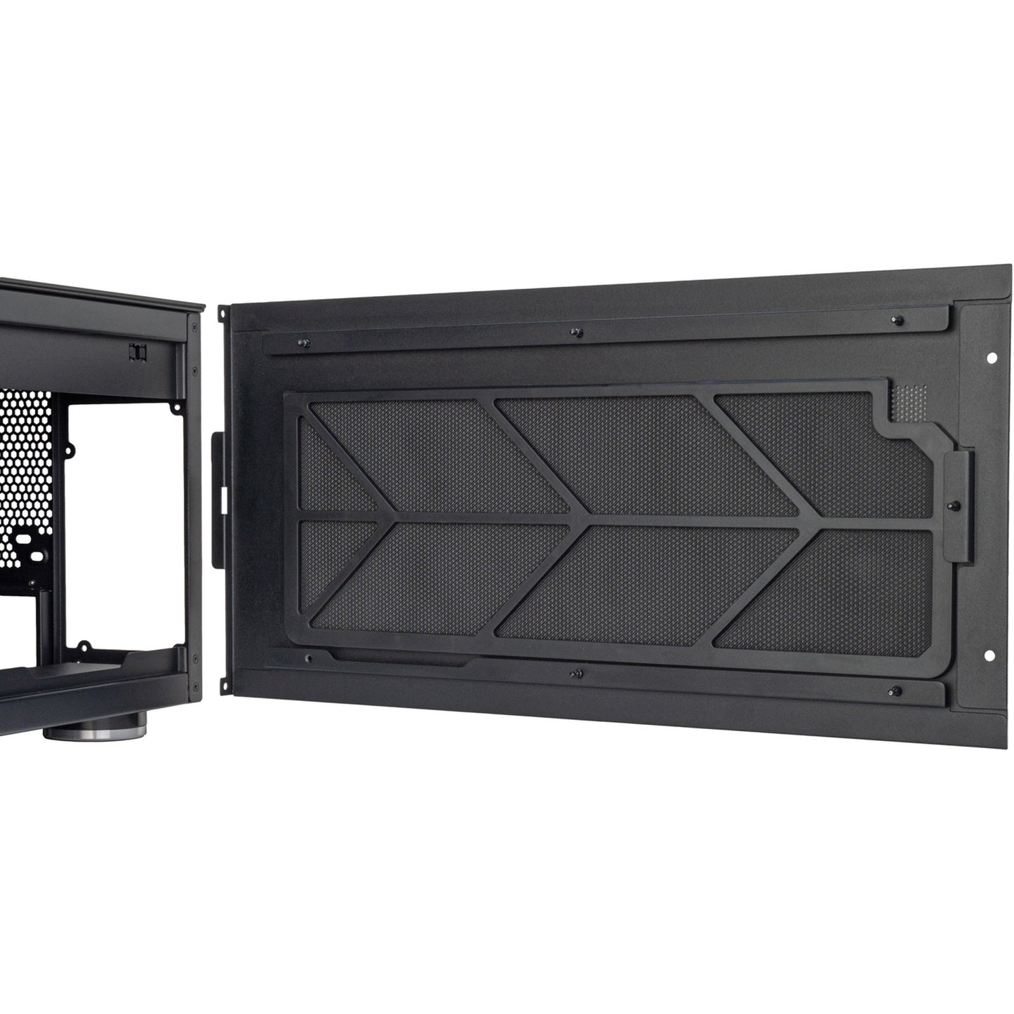 Boîtier Silverstone Crown 04 HTPC (gris foncé | 4x USB-A | 1x USB-C)