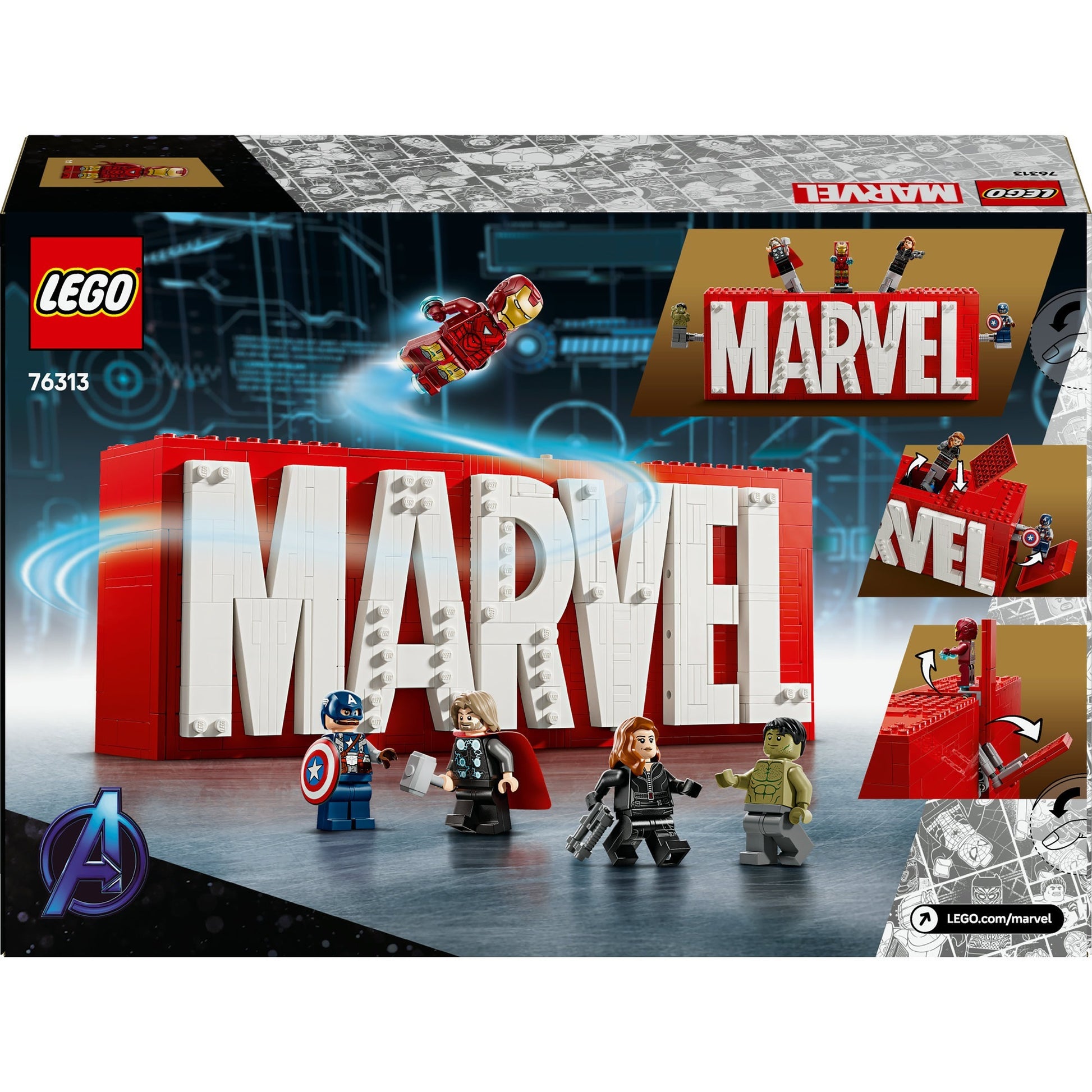 LEGO LEGO Super Heroes 76313 LOGO ET MINIFIGURES
