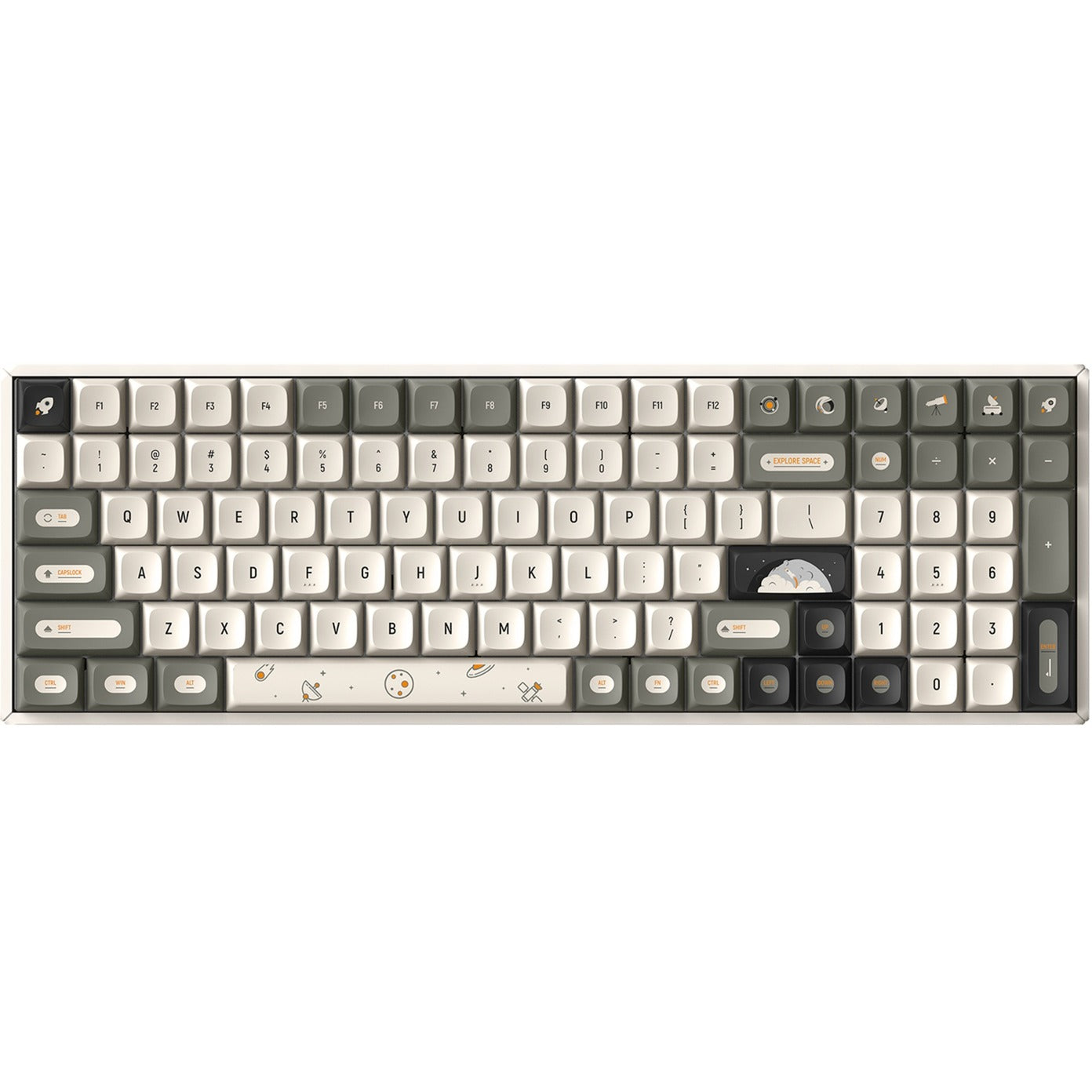 IQUnix F97 Hitchhiker Wireless Mechanical Clavier