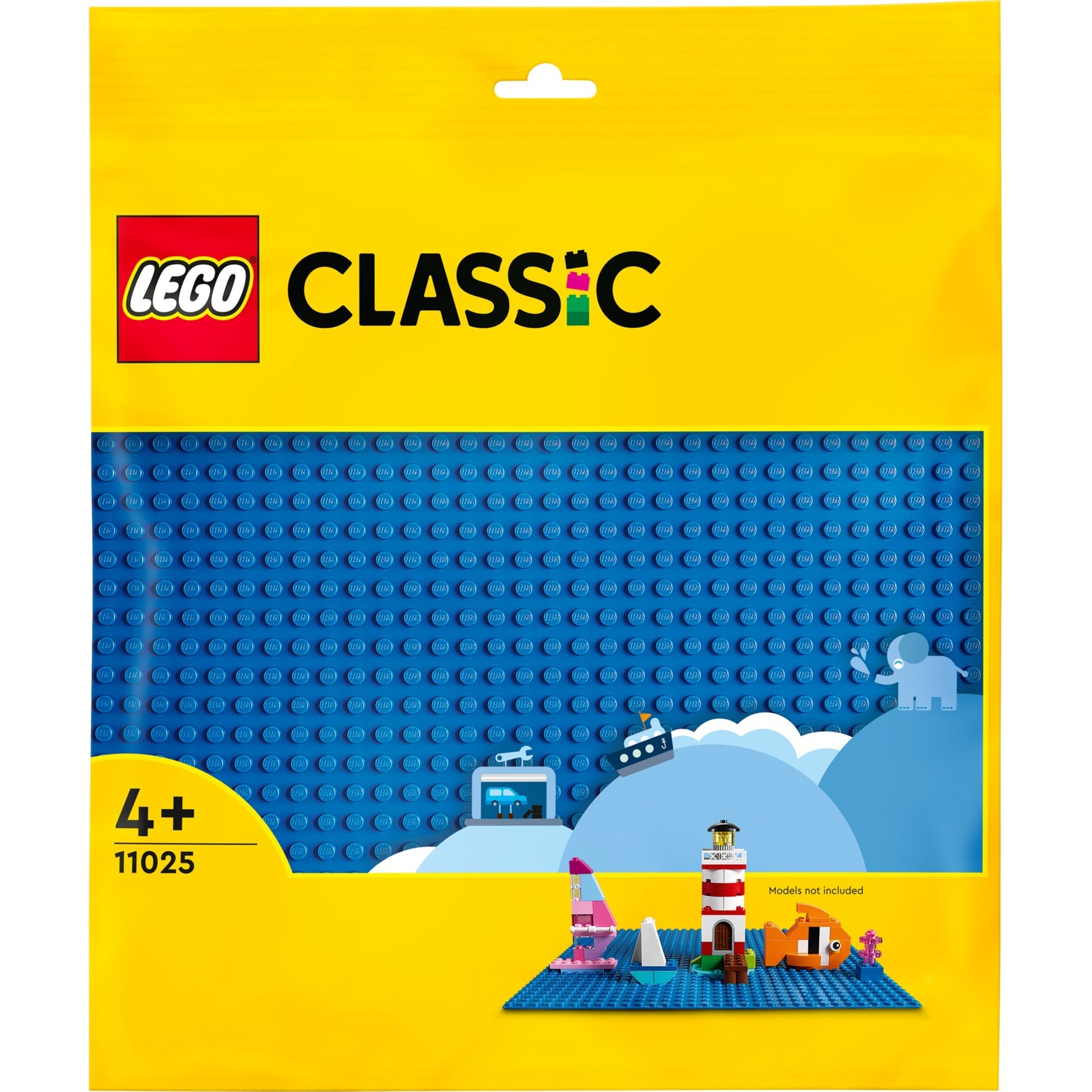 Plaque de construction bleu LEGO LEGO 11025