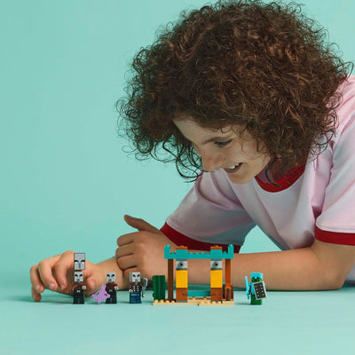 LEGO LEGO Minecraft 21267 Les Illagers dans le désert