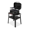 Barbecue électrique extérieur compact Weber lumin avec socle (noir, 4 à 6 personnes, surface de grill 1561 cm²)