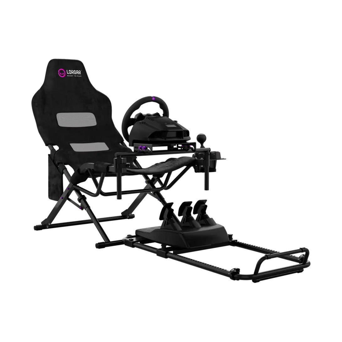 Simulateur de course raf1 avancé Lorgar (noir)