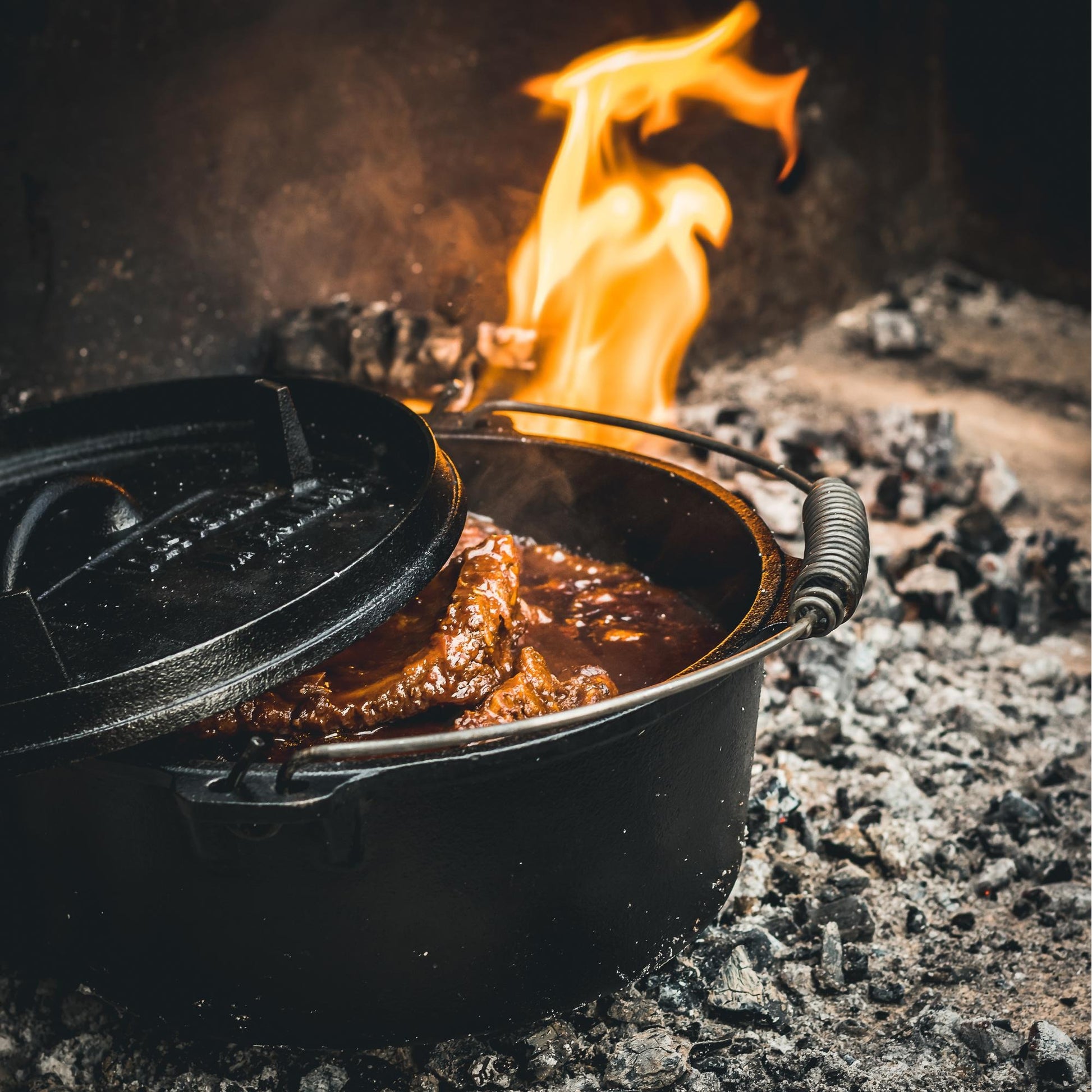 The Windmill Dutch Oven Poêle de cuisson 4,5 qt (noir, ø 25,5 cm | 3,8 litres)