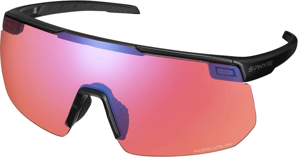 Shimano s-phyre 2 offroad noir mat - lunettes de sport