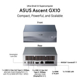 Asus Ascent GX10 Arm V9.2-A 128 1 Mini PC (Gris foncé | NVIDIA GB10 Grace Blackwell | DGX Spark | NVLINK-C2C | 128 Go | SSD 1 To) - afbeelding 13