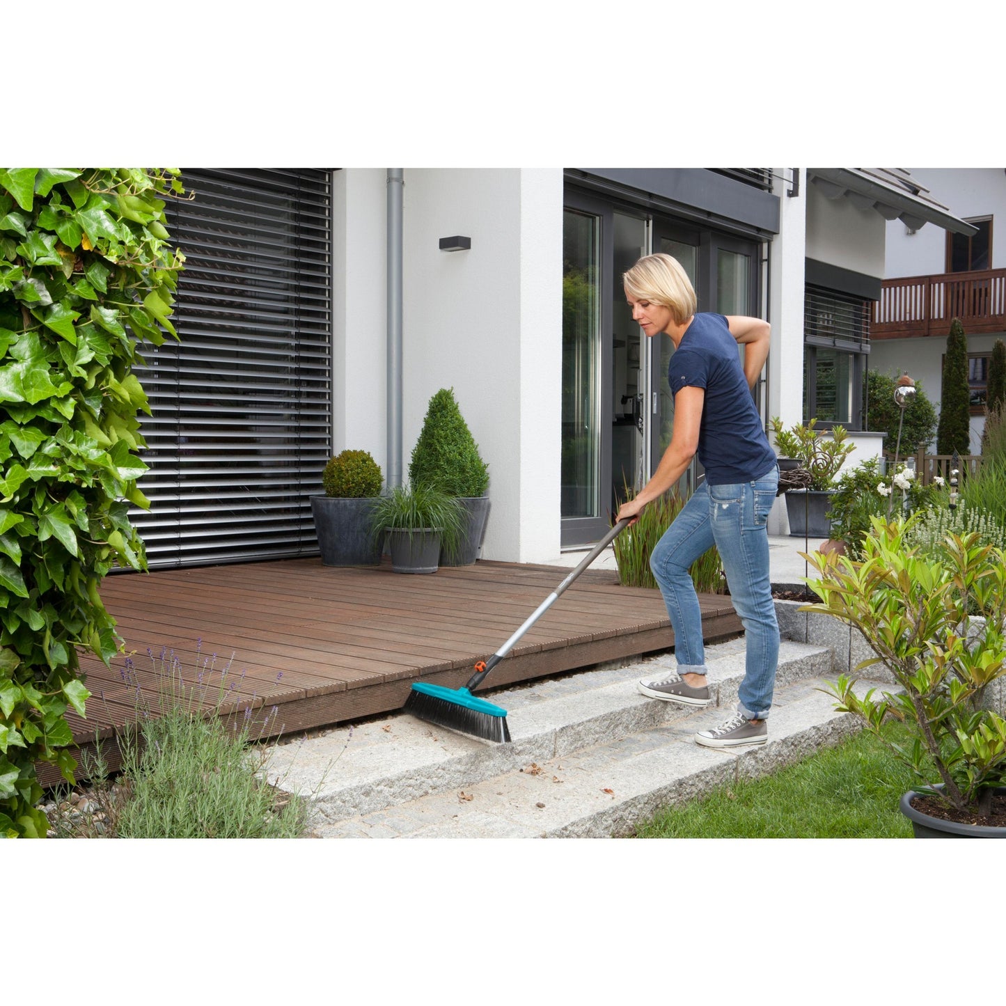 Gardena Combisystem Streinbesem avec Schaper