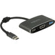 Delock usb-c mâle> HDMI femelle + usb-a + usb-c pd