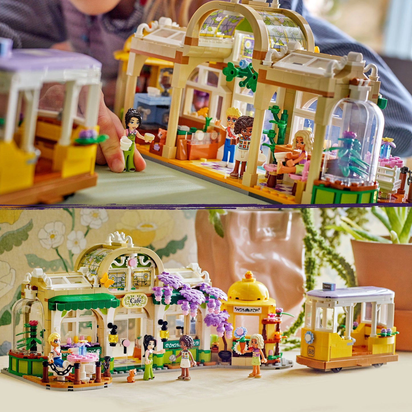 LEGO 42671 Amis Plantcafé et Bloemenwinkel