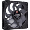 Noctua nf-a12x25 g2 pwm chromax.black ventilateur de boîtier (noir, 120 x 120 x 25 mm)