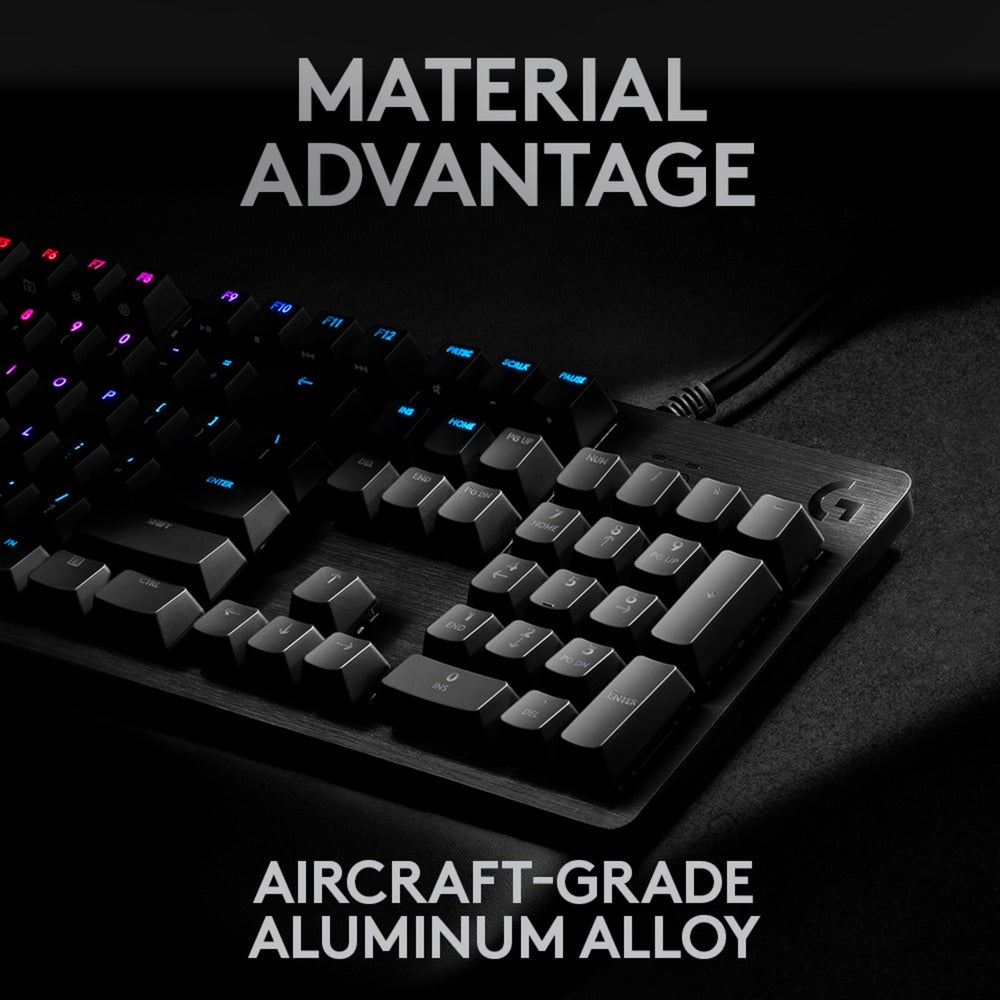 Logitech G512 Carbon Lightsync RVB Keyboa de jeu mécanique