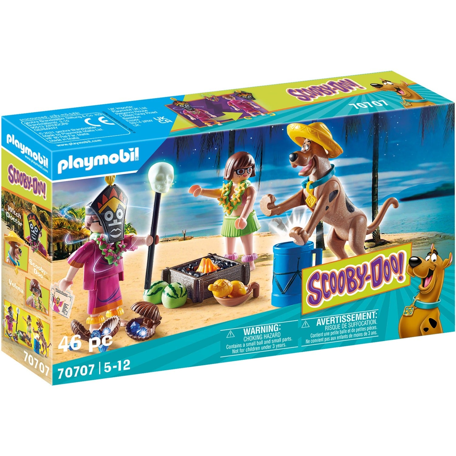 Playmobil Scooby-Doo! Aventure avec sorcier