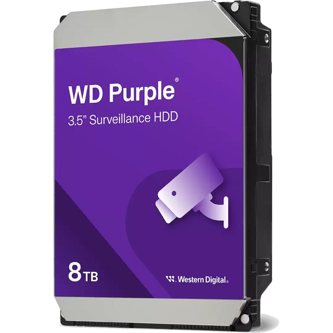 Western Digital Western Digital WD85purz Purple Surveillance HD, 8TB, 3,5, SATA3, 7200 tr / min, 256 Mo