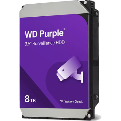 Western Digital Western Digital WD85purz Purple Surveillance HD, 8TB, 3,5, SATA3, 7200 tr / min, 256 Mo