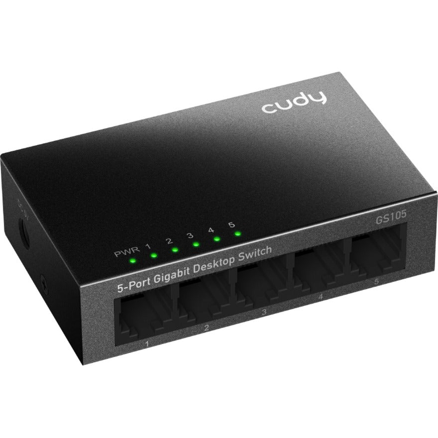 Cudy Interrupteur en métal de bureau Gigabit à 5 ports