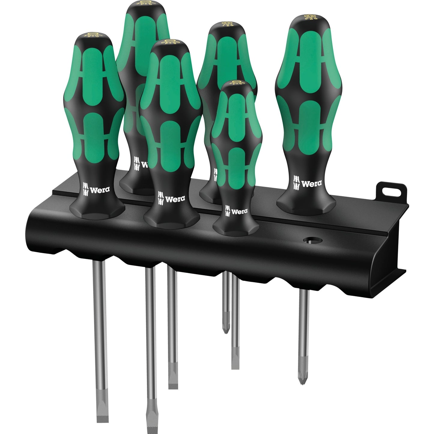 Set à tournevis WERA 334 335 6 Kraftform Plus, Lase