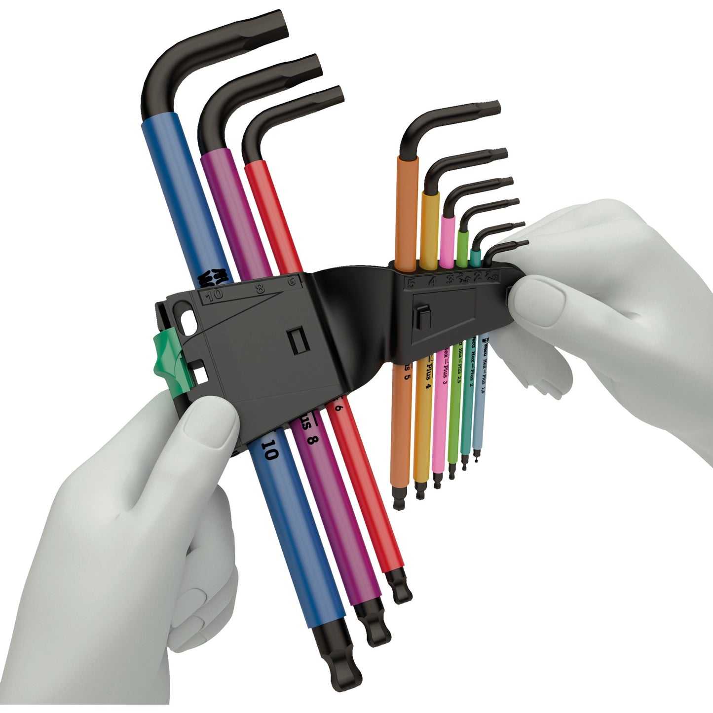 Waa Zenus Keys Set 950 9 Hex-plus multicolour hf 1