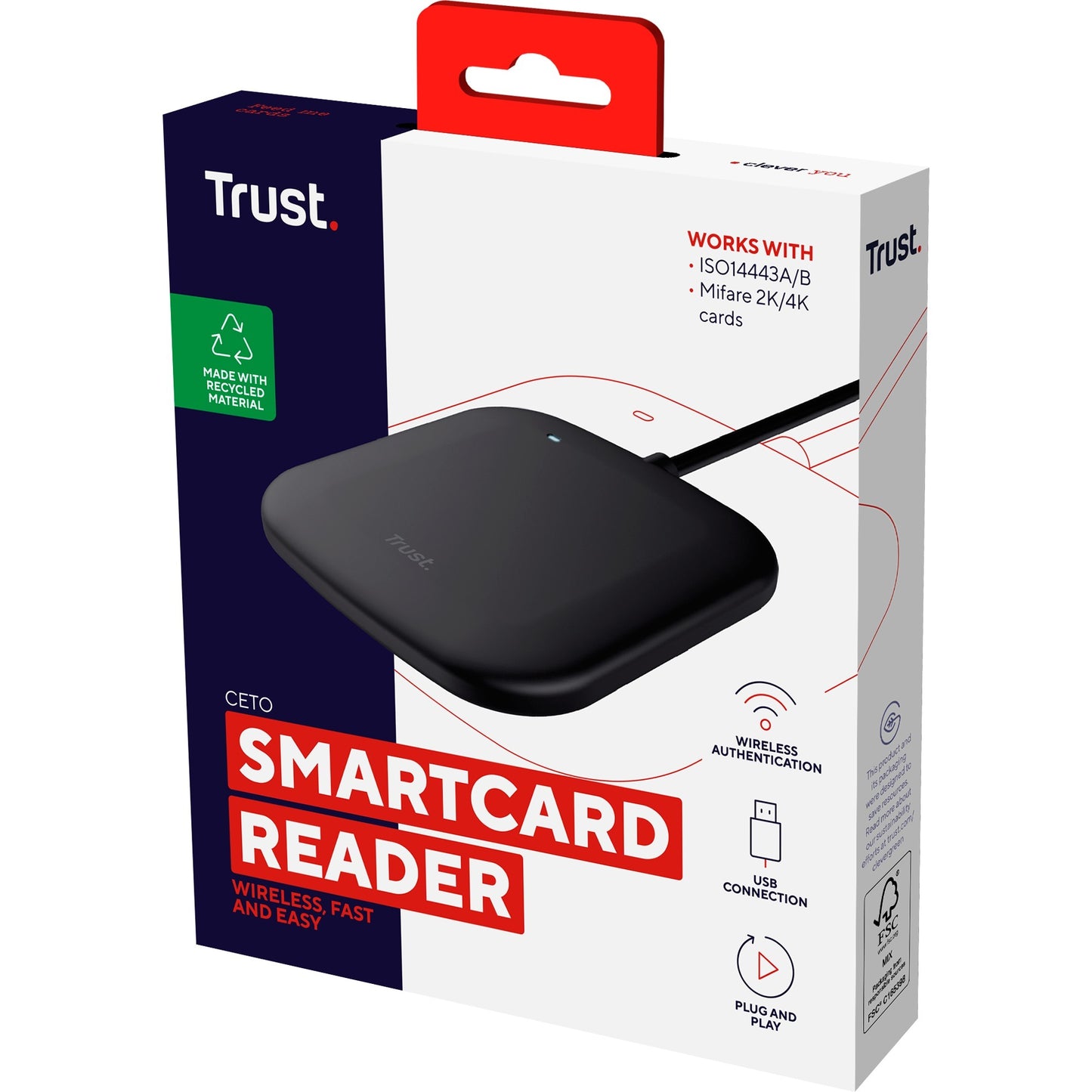 Faites confiance à CETO SmartCard sans contact lecteur