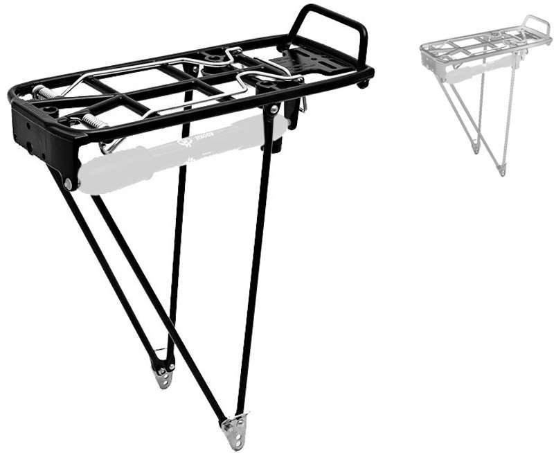 Porte-bagages Pletscher Athletic System avec embouts de pompe