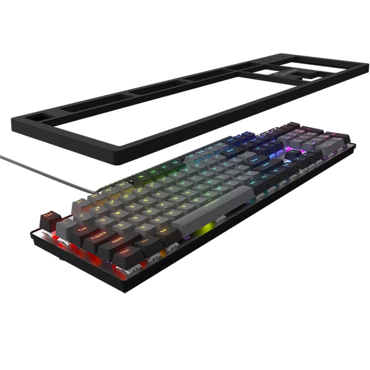 Lorgar azar 514, clavier de jeu (noir, disposition américaine, logar dream, rgb)