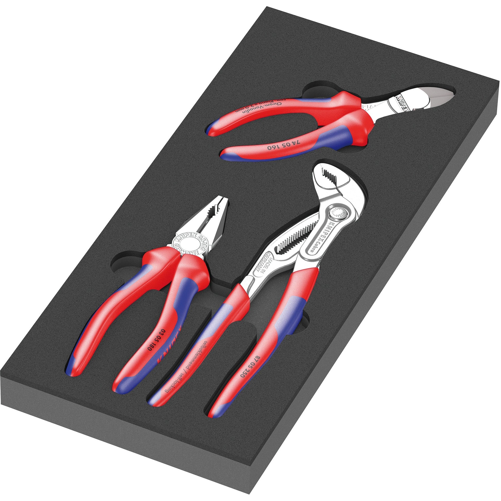 Wera 9780 Insert moussant avec Knipex Tangen SE