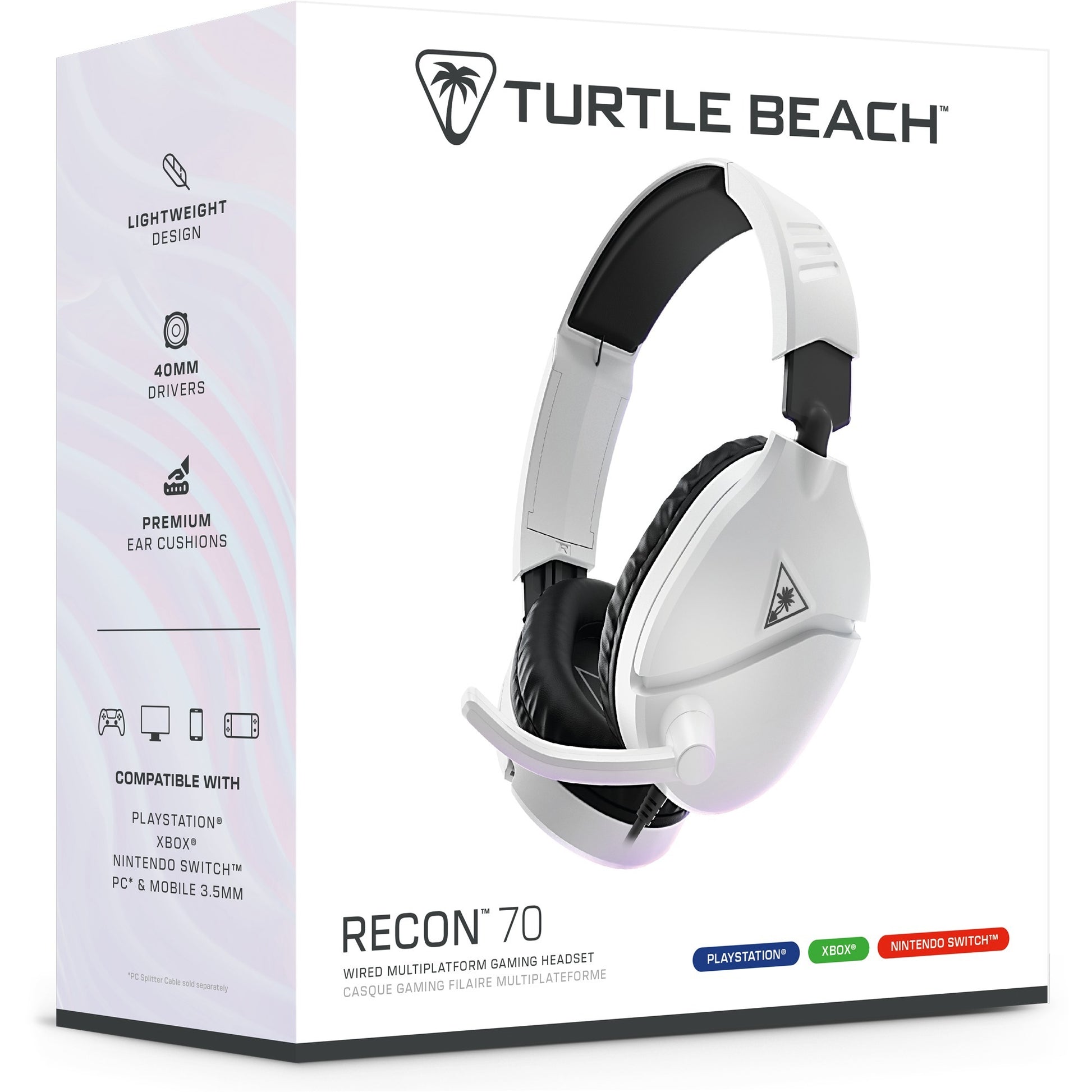 Turtle Beach Ear Recon 70p White (2024)