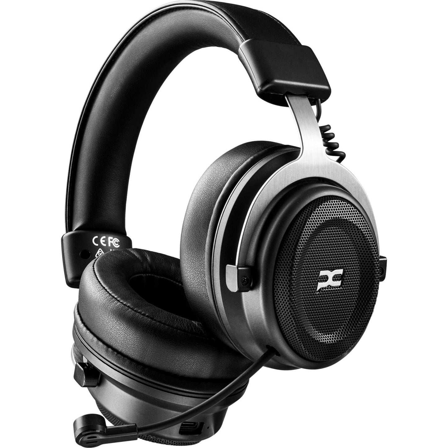Casque de jeu supra-auriculaire sans fil Powercolor Alphyn AH10 (noir, PC, console ou mobile)