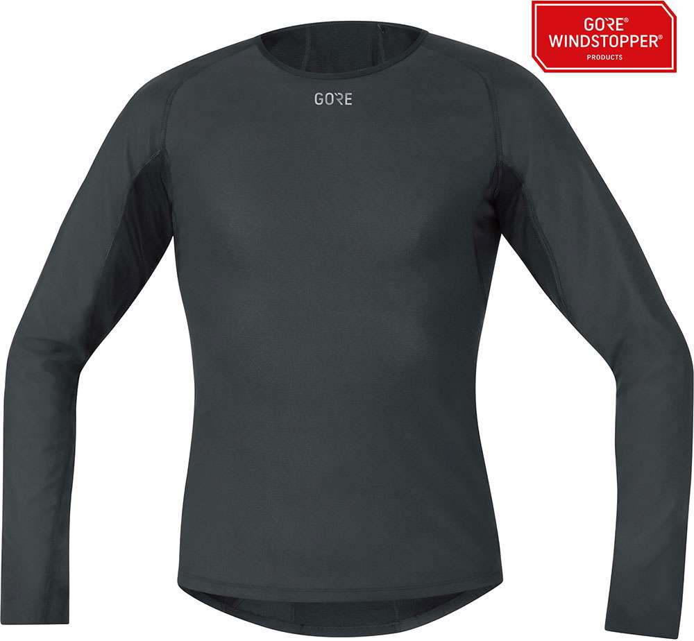Gorewear m windstopper® thermo - couche de base à manches longues