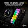Corsair Vengeance RGB 32 Go DDR5-6000 (2x 16 Go) RAM (noir, cmh32gx5m2d6000z38, xmp, expo)