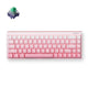Clavier de jeu à commutateur magnétique à effet Hall Mchose Ace 68 (blanc, disposition américaine (qwerty), dieu magnétique Kailh, 65 %, RVB, échange à chaud, touches PBT, USB-C, capteur à effet Hall)