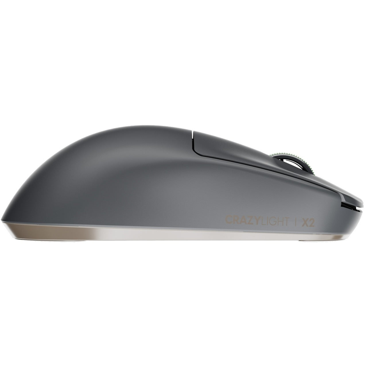 Souris de jeu Pulsar x2 crazylight - Volt Shadow (gris vert, 32 000 dpi, 8 000 Hz)