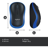 Souris sans fil Logitech m185 (bleue, vente au détail) - afbeelding 9